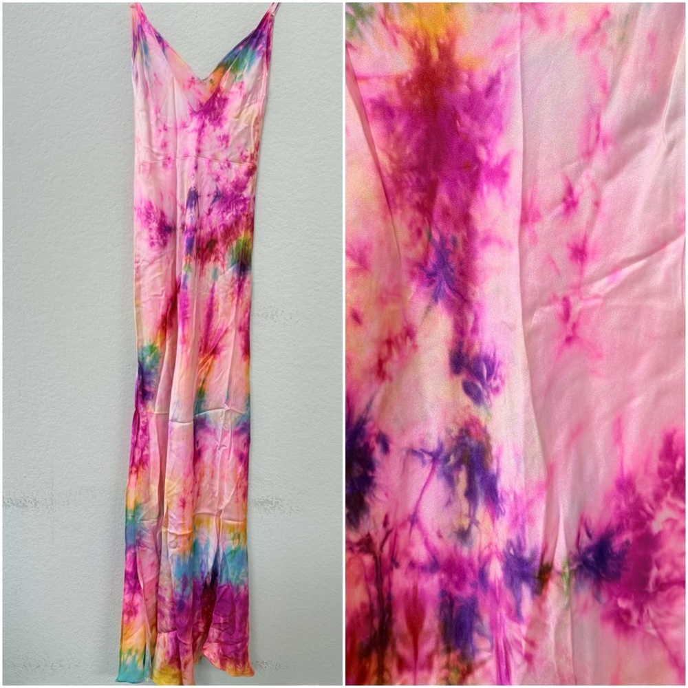 DANNIJO Multicolor Tie-Dye Maxi Dress